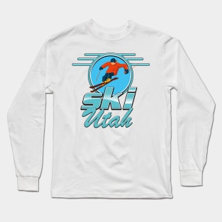 Ski Utah logo Long Sleeve T-Shirt